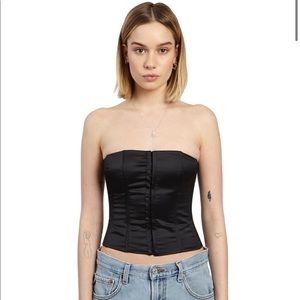 Danielle Guizio Silk Corset